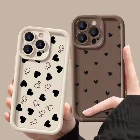 Love Heart Print Phone Case for Vivo V40 V30 V30e V29e V29 V27 V27e V25 V20 V21 X100 X90 X80 X70 S1 