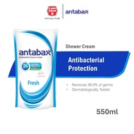 Antabax Antibacterial Shower Cream Refill Pack - Fresh (550ml)