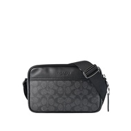 Coach Mens Graham Crossbody Bag - Charcoal Black