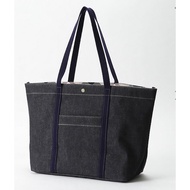 Blue Label Crestbridge canvas tote bag