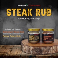 MEATBANK Steak Rub Seasoning &amp; Artisan Finishing Salt  / Beef meat spices / bumbu racik bubuk masak / Meat Seasoning