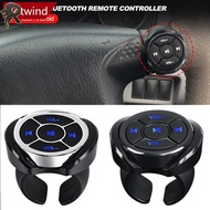 RL Car Wireless Bluetooth Media Button Remote Controller Motorcycle Bike Steering Wheel MP3 Music Pl