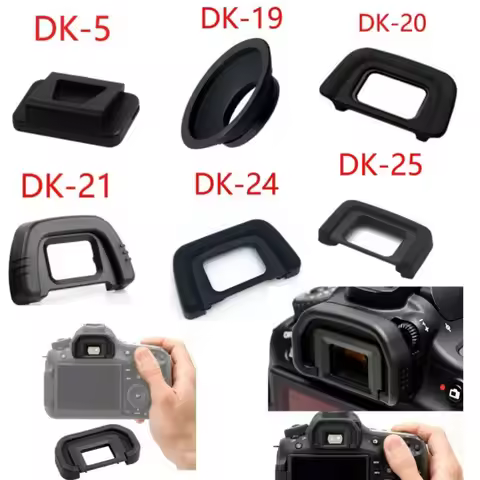 1 PCS DK-19 DK-20 DK-21 DK-23 DK-24 DK-25 DK-5 EF EB EG EC Rubber Eye Cup Eyepiece Eyecup for nikon 