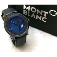 Mont Blanc Analogue Watch Blue Color Design