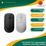 TECWARE EX2 Wireless Gaming Mouse Tri-Mode - Black/White