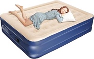 i-VTIES Queen Air Mattress with Built-in Pump,19" Double High Blow Up Bed with 2 Valves,Elevated Inflatable Mattress for Home &amp; Guest,Foldable Airbed for Camping,3 Mins Rapid