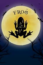 Frog Notebook Halloween Journal: Spooky Halloween Themed Blank Lined Composition Book/Diary/Journal 