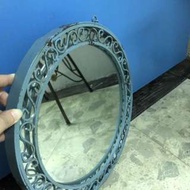 鍛鐵圓鏡