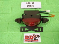 ท้ายสั้น KLX230 #แบบใส่ไฟเลี้ยวแต่ง #โครงเหล็กหนา 1.2 mm. ไฟท้ายแต่ง KLX230 KLX230S KLX230SE KLX230S