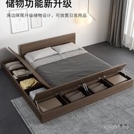 Tatami Japanese Style Miji Bed Platform 1.5 Low Bed Bed 1.2 Economical Floor-standing Rental House B