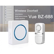 Brand New Wireless Doorbell Vue BZ-688 Door Bell. Memory Storage. Local SG Stock and warranty !!