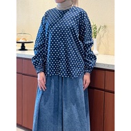 KATUN ARIVA TOP - MOTIF TOP - DAILY TOP - WORK TOP - COLLEGE TOP - TOP - COTTON TOP