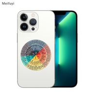 [Meifuyi] 6 Pieces Feelings Wheel Sticker 2.4 Inches 3.2 Inches Emotion Decal NEW COD