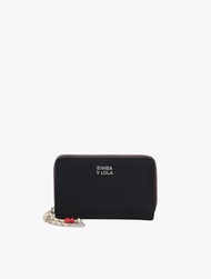 BIMBA Y LOLA - MEDIUM GRAPHITE WALLET