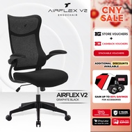 TT Airflex V2 Ergochair Home Office Mesh Chair Executive Ergonomic Chair - 2 Years Official Warranty