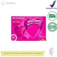 [FREE CHARM NEW] SKINTIFIC - Cover Glow Perfect Pink Cushion