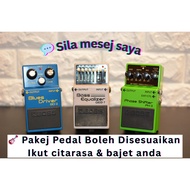 🇯🇵 Bundle BOSS BD-2 GEB-7 PH-3 | Pedal Gitar Jepun | Blues Driver Bass EQ Phase Shifter | Semua MINT
