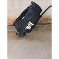 Golf Bag Trolley with Wheel PU Waterproof Unisex Lightweight Large Capacity Trolley Golf Bag