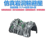 Tortoise Station | Reptile Hide House Cave Cave Hide Amphibious Gecko Box Nest Hide House Leopard Pr
