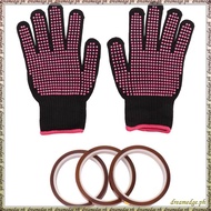 [S D K G] Heat Resistant Gloves and 3 Rolls 10mm X33M 108Ft Heat  Tape, Heat Proof Gloves Glove Ther