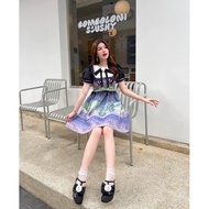 BLT brand Purple And Black Dress