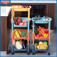 Play Storage Shelf Toy Box Plastic Shelves With Wheels 2 Levels/3 Levels/4 Levels