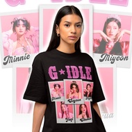 Gidle Collage Shirt Gidle Kpop Sweater Gidle Fan Merch Gidle Kpop Gift Gidle Y2K Shirt Gidle