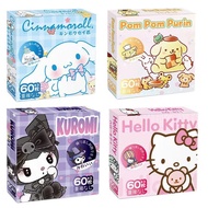 [Gift Box] 60+3 Pieces Sanrio Waterproof Stickers Cartoon Stickers Cinnamon Dog Stickers Pudding Dog