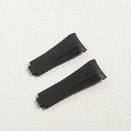 สายนาฬิกายางฟลูออรีนที่ได้รับการอัพเกรดเหมาะสําหรับ Rolex สีดำ สีเขียว Blue Water Ghost Daytona GMT 