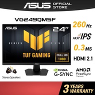 ASUS VG249QM5F 24" TUF Gaming Monitor FHD 260Hz HDMI 2.1 Fast IPS 0.3ms ELMB Sync G-Sync FreeSync