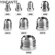 NEEDWAY Silver Male Aluminium Weld, Aluminum AN4-AN20 Straight Male Weld Fitting Adapter, Silver Ext