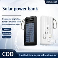 100％ Original solar powerbank 100000mah Outdoor Solar Energy External Battery Portable power bank