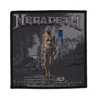MEGADETH Rapid Metal Band American Production Official Label DIY Cloth Label Cloth Sticker Patch 666
