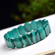 純天然極品孔雀石手排手鏈 緩解眼部疲勞 抗衰老 抗氧化 聚財神器