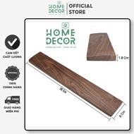 Keyboard armrest, Layout 87% 36cm, With anti-slip feet Natural wooden keyboard armrest for mechanica