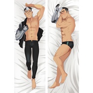(Only Pillowcase)Muscle Man Voltron: Defender Of The Universe Shiro Life-sized Japanese Anime Pillowcase
