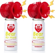 1.4oz Bear Horn for 123dB LoudAir Horn Audible Up to 1/2 Mile Safety Air Horn for HikingCamping and 