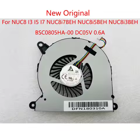 Brand New Original Laptop Mini PC CPU Cooling Fan For Intel NUC8 I3 I5 I7 NUC8i7BEH NUC8i5BEH NUC8i3