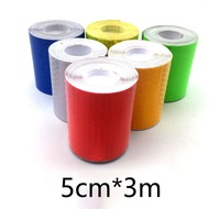 【PEAT】Reflective Safety Tape Sticker  Caution Tape 3 M x 5cm