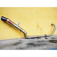 Exhaust Daeng sai4 daeng4 ds4 suzuki raider old raider fi 150 sonic 150fi