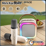 [BS] K12 Wireless Karaoke speaker wireless portable mini speaker set karaoke speaker Bluetooth with 