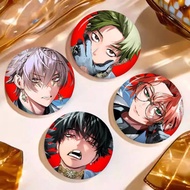 COOL Manga Comic P-phantom Busters Photo Brooches Creative Round Badge Gifts Pins 32/44/58mm