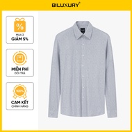 [NEW COLLECTION 2026] Men's Long-Sleeved Shirt Design 1SMDH602GHX Biluxury Form Slimfit High Quality