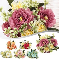 【SUPERSL】Artificial flowers fake flowers wedding home flower wall decoration