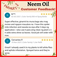 ☈ ❐ ☾ NEEM OIL SPRAY FOR PLANT, Organic Pesticide Aphids Plant Ants, Ready to Use Neem Oil