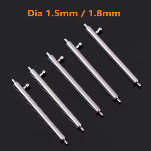 10 PCS Quick Release Watch Strap Link Dia 1.5mm/1.8mm Spring Bar Fits Width 10mm-26mm Smart Watch Ba
