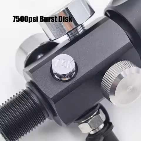 HPA DIN Valve for HPA Compressed Air Bottle, Diving Cylinder Fill Station, High Pressure Air Refill