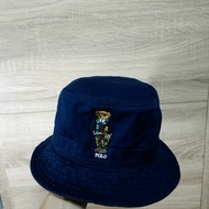 Polo Ralph Lauren RL polo bear 小熊 深藍 漁夫帽