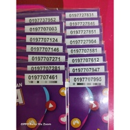 celcom new prepiad sim pack vip number/nice number