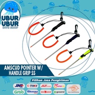 AmScuD Pointer With Handle Grip SS - Diving Pointer